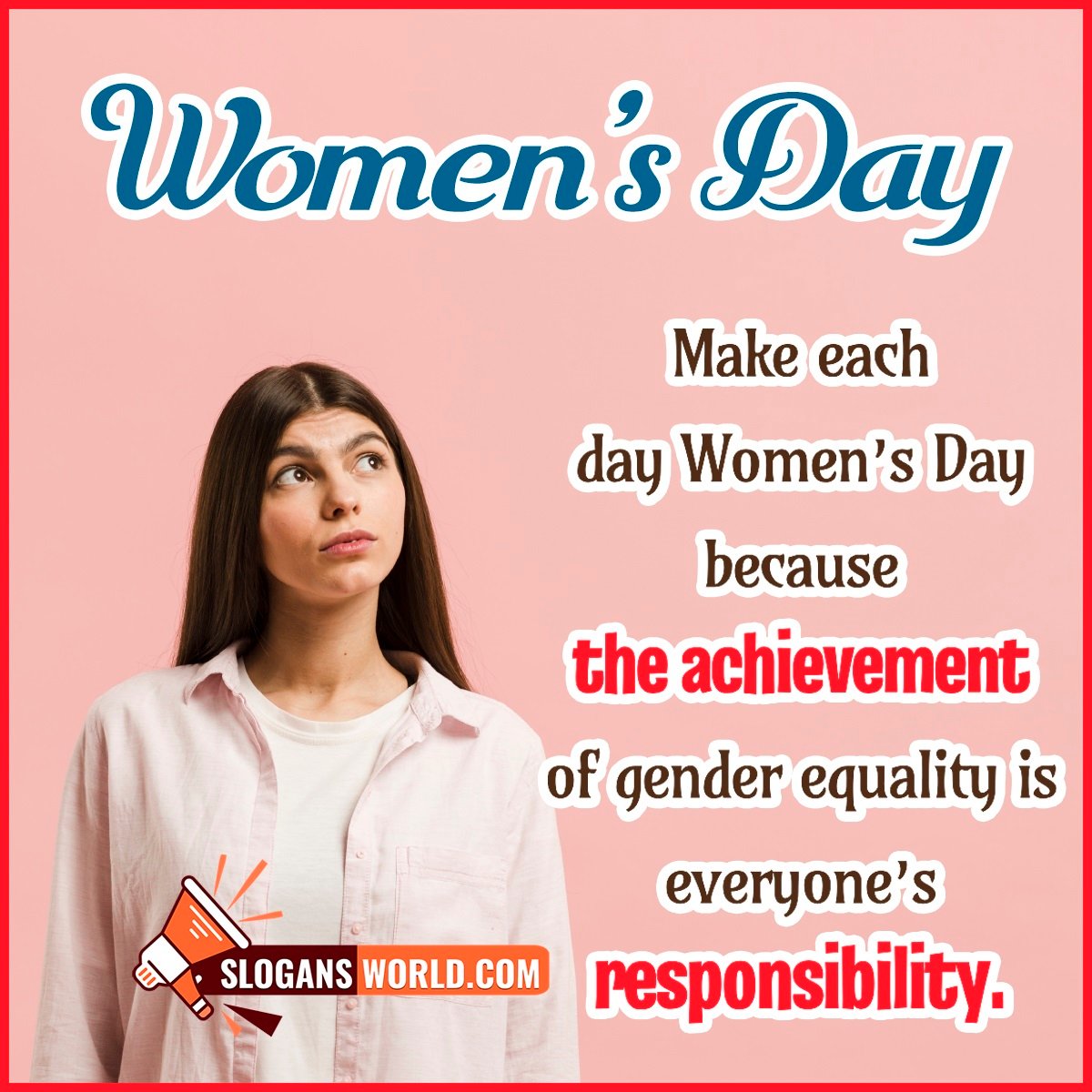 Women’s Day Slogans