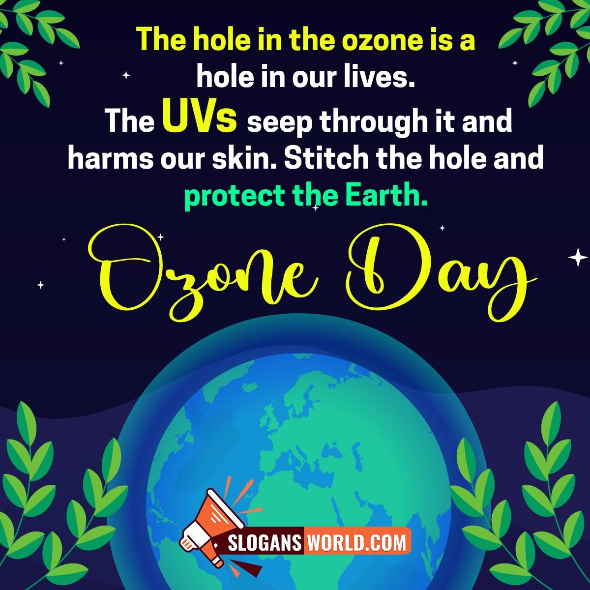 Slogan On Ozone Day