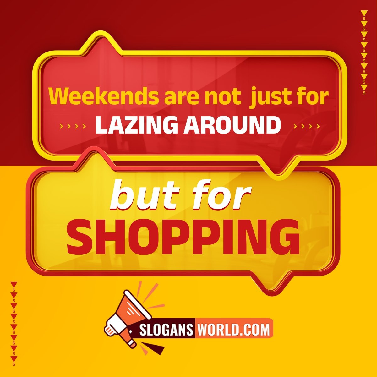 Weekend Sale Slogans