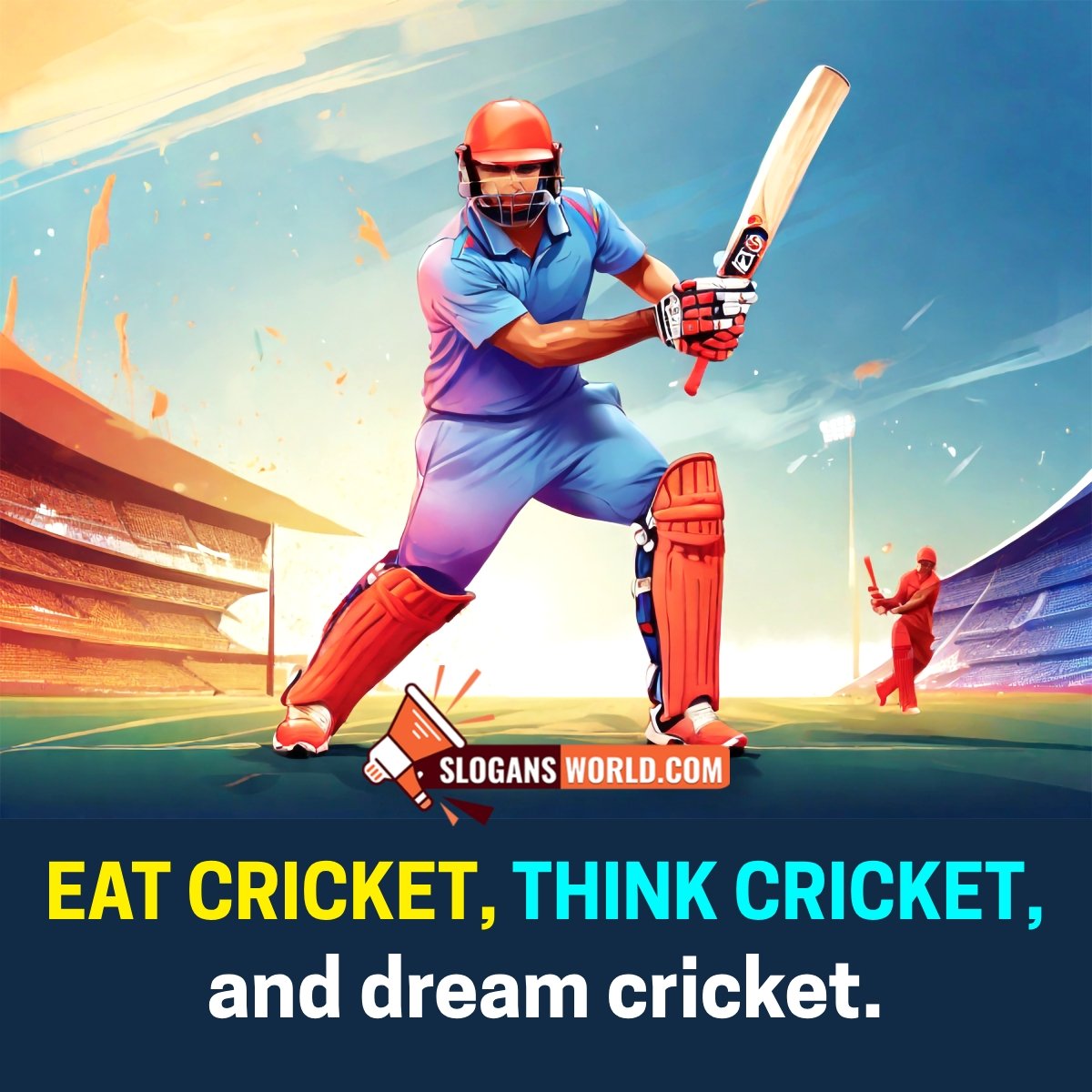 Cricket Slogan