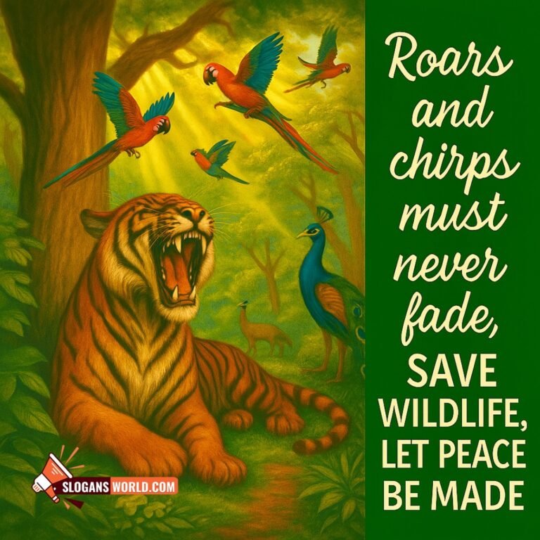 Top 100 Wildlife Conservation Slogans to Inspire Action