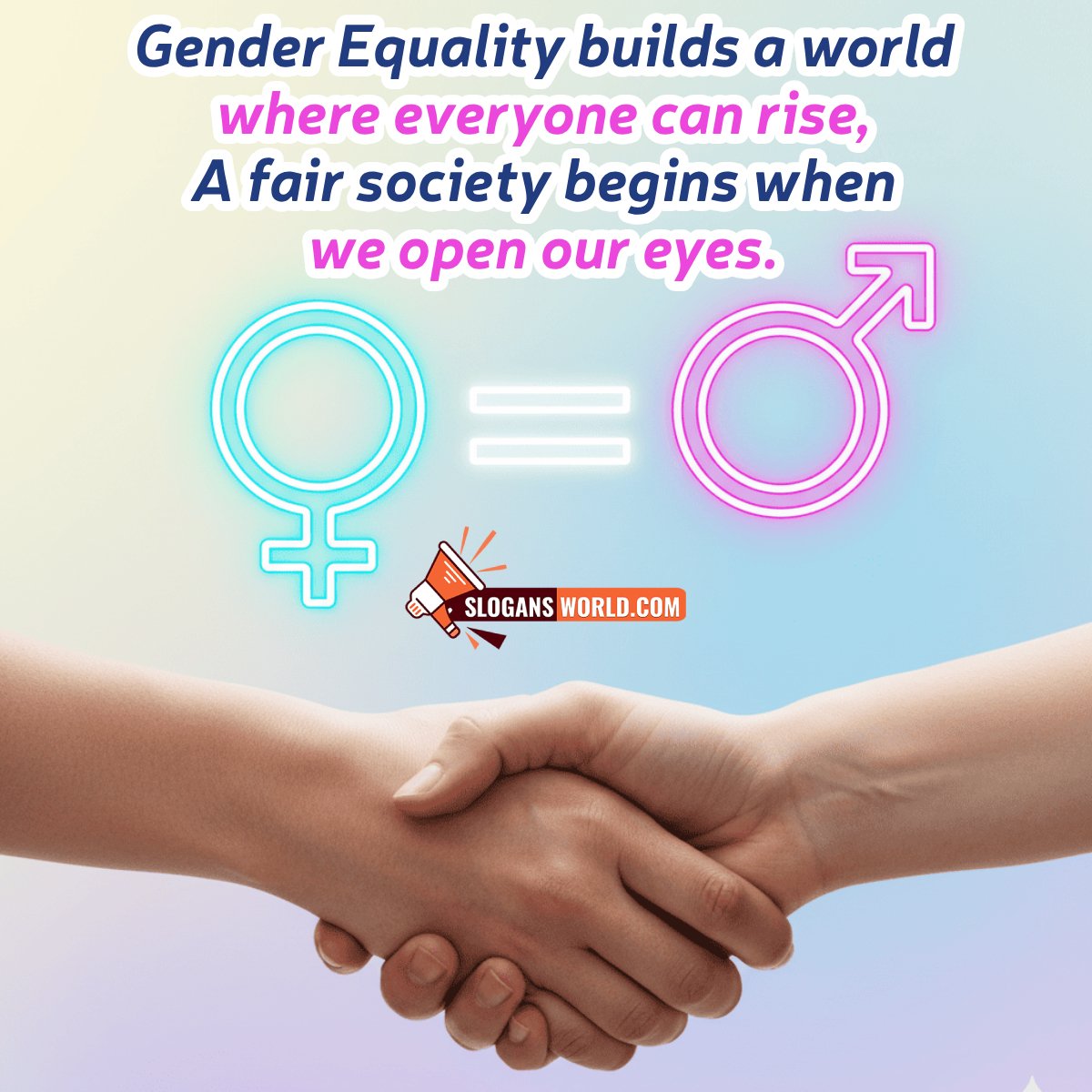 Gender Equality Slogans Photo