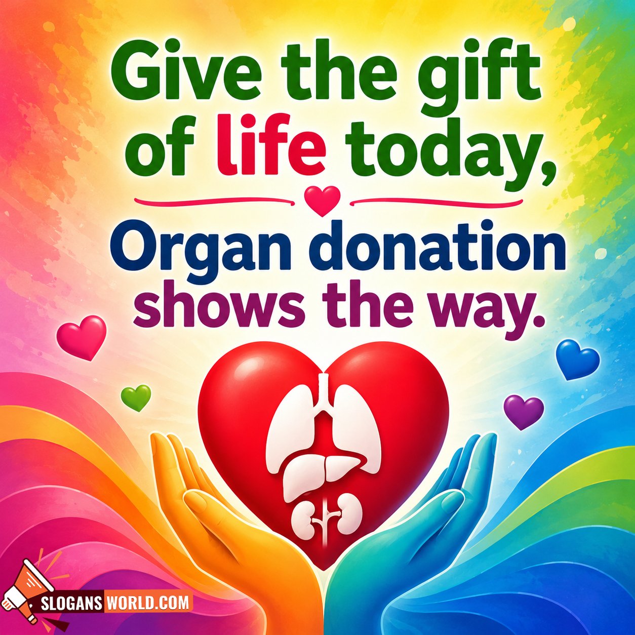 Slogans On Organ Donation Day Message Pic