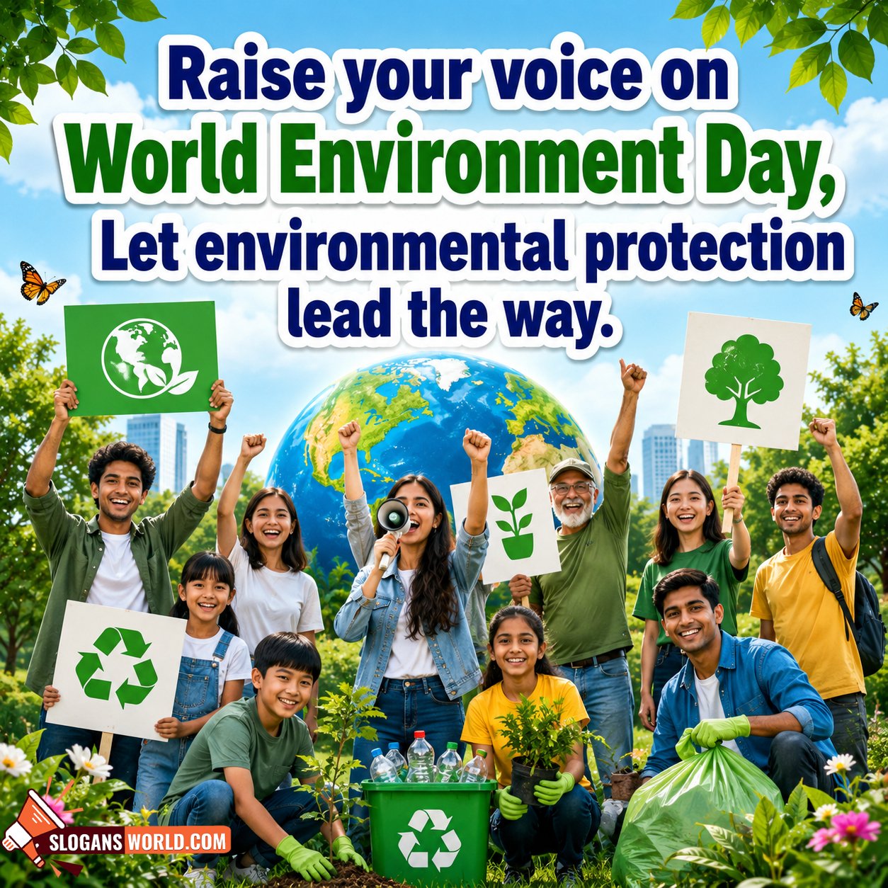 World Environment Day Slogan Picture